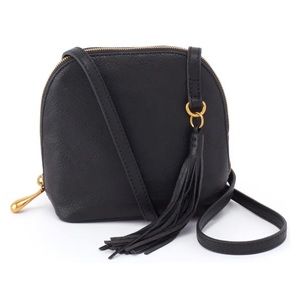 NWT Hobo Nash Calfskin Leather Crossbody Bag Black